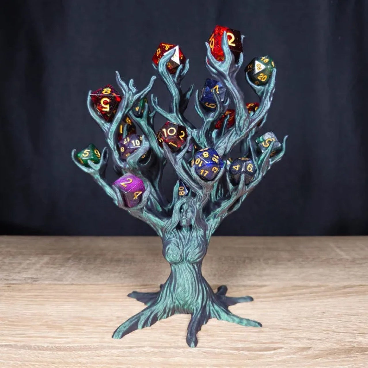 Tree Goddess 3D Dice Holder – Dice Tray & Jewelry Organizer