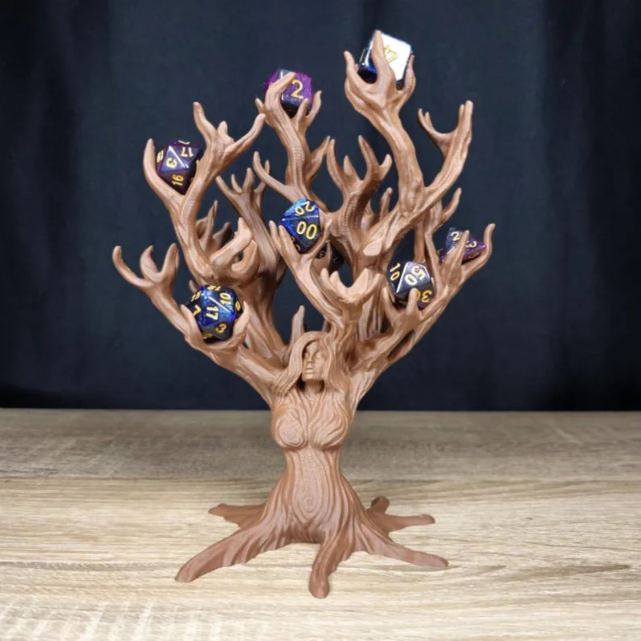 Tree Goddess 3D Dice Holder – Dice Tray & Jewelry Organizer