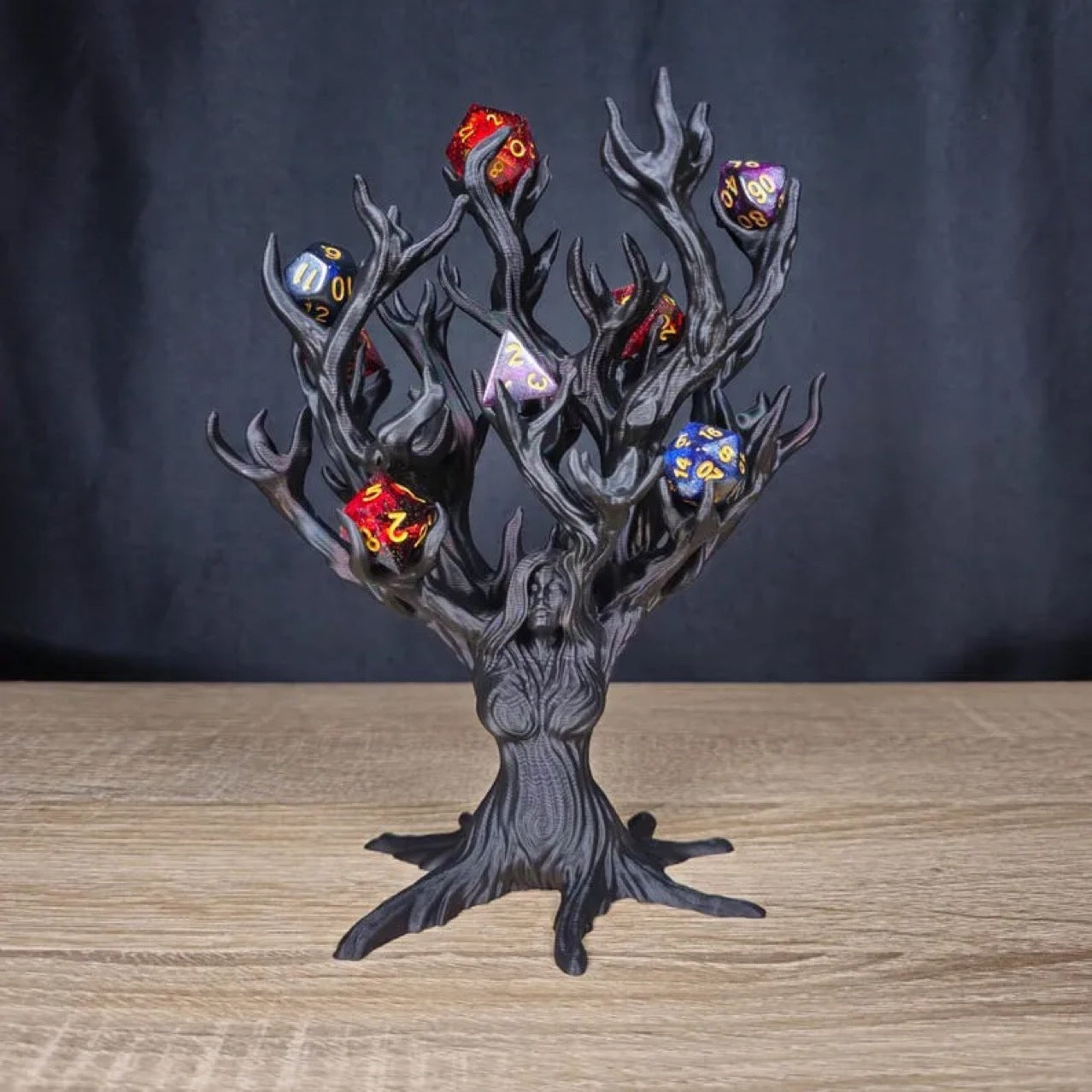 Tree Goddess 3D Dice Holder – Dice Tray & Jewelry Organizer