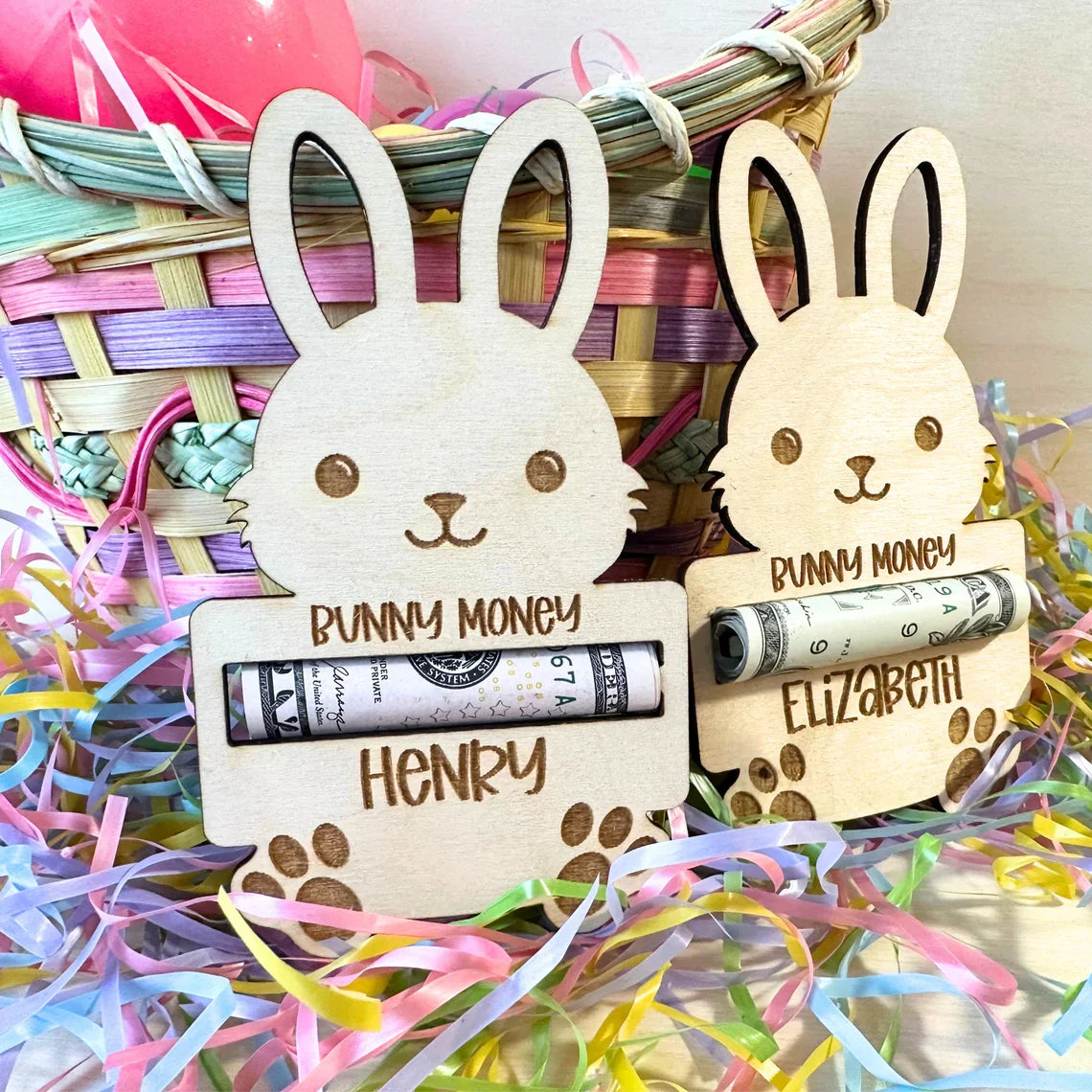 Easter Money Holder – Personalized Easter Tag