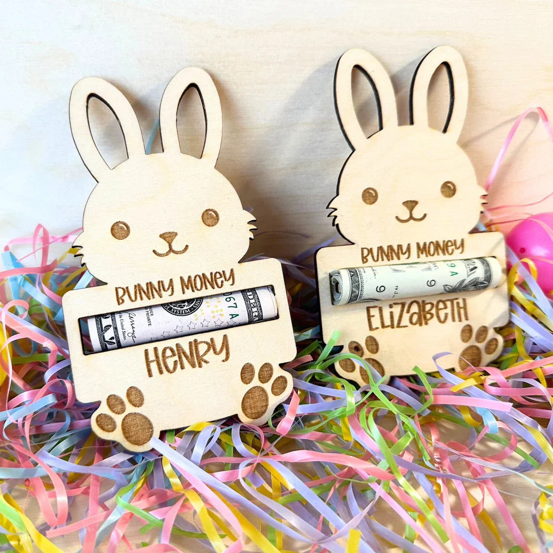 Easter Money Holder – Personalized Easter Tag